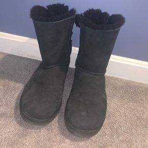 Bailey Bow UGG Boots in Black